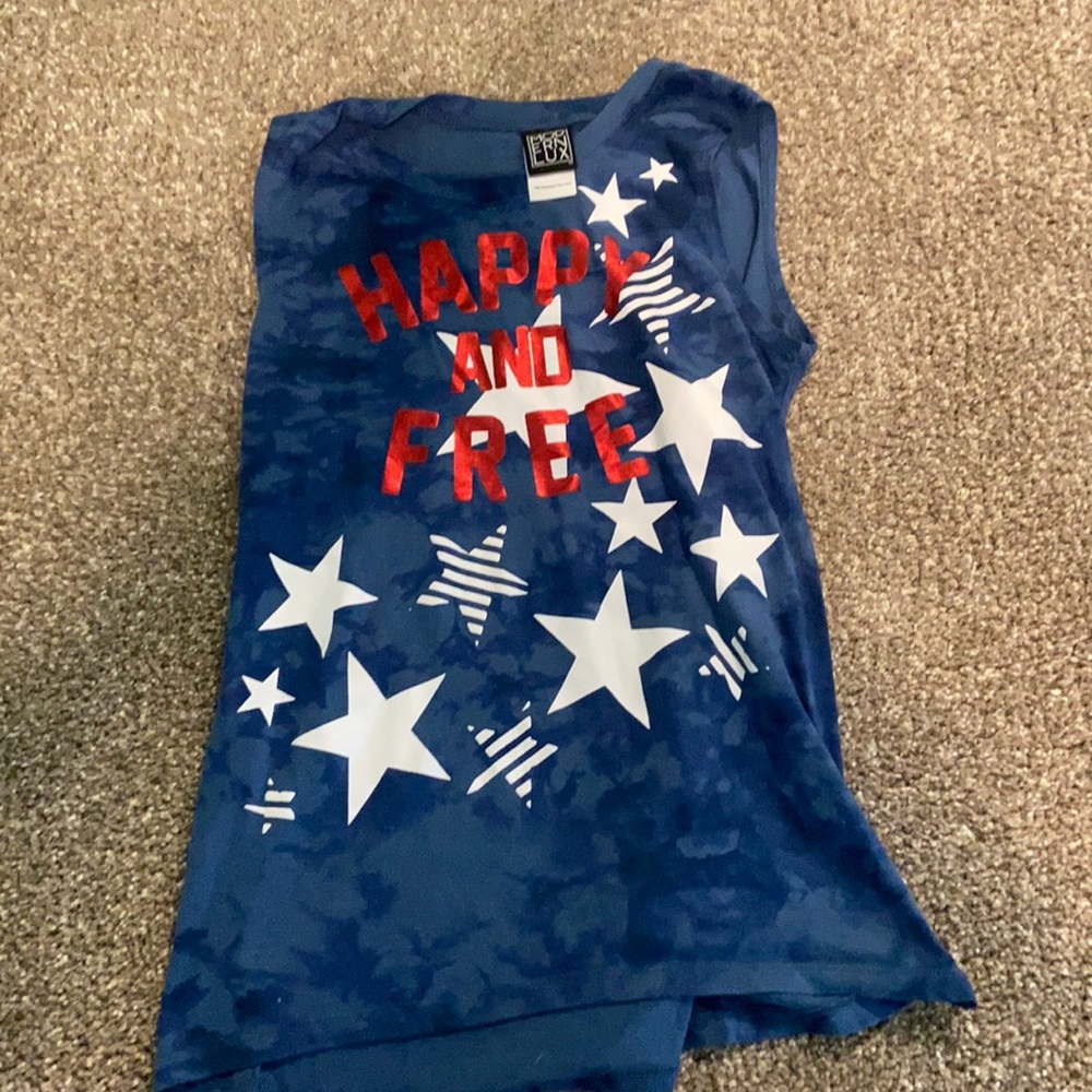 4th of July tank top